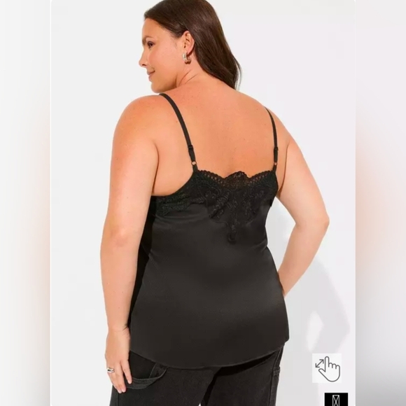 Torrid Black Relaxed Fit Camisole. NWT. Large - Picture 2 of 12